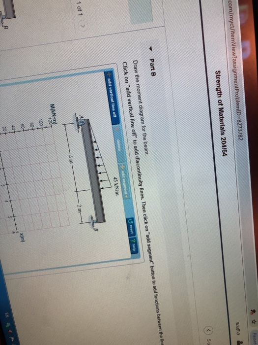 Solved KHW #6 Problem 6.25 Consider a beam shown in (Figure | Chegg.com