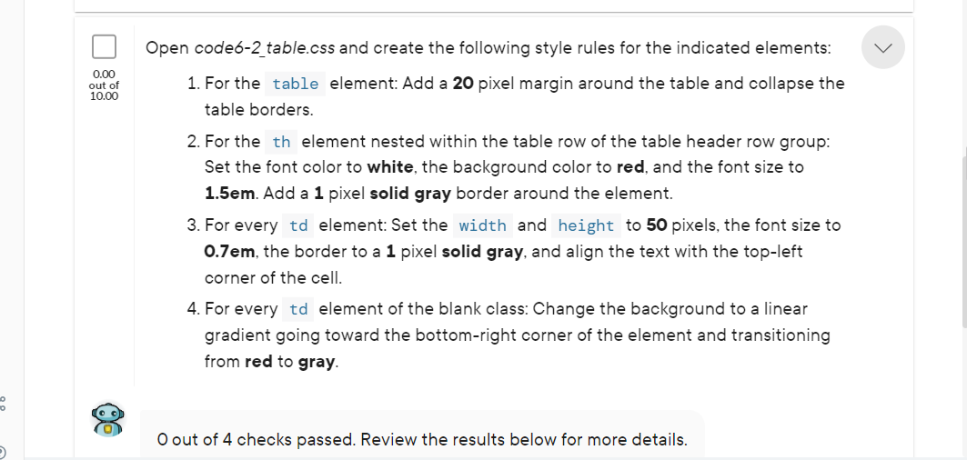 Solved PLEASE TELL ME WHAT TO FIX IN MY CODE TO FIX THE | Chegg.com