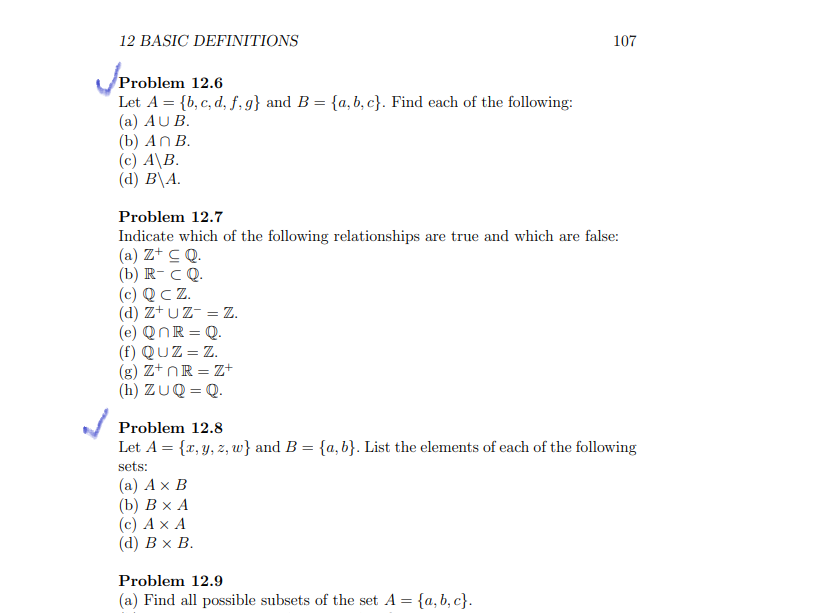 Solved I Need Help With These Discrete Math Homework Ques Chegg Com