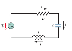 Solved An ac generator with Em = 210 V and operating at 390 | Chegg.com