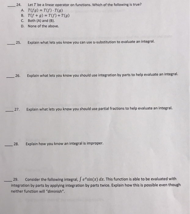 Solved Directions: Answer The Following Questions By Writing | Chegg.com