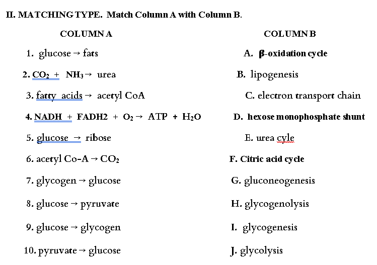 Directions: Matching Type: Match column A and B Column A Column B 1. Store  at 0°F (-18°C. or colder. Maximum 