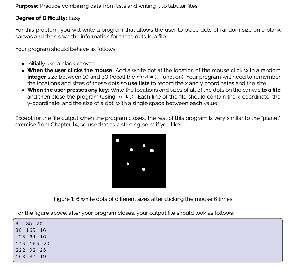 Solved Purpose Practice combining data from lists and Chegg