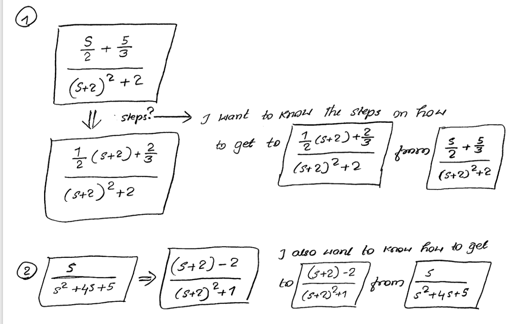 Solved Please show me step by step for the following | Chegg.com