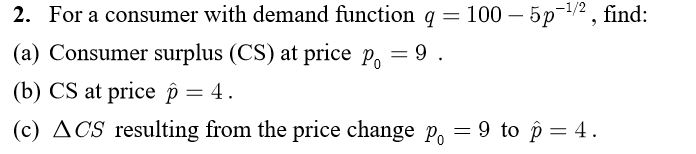 Solved This question should be answered using integration | Chegg.com