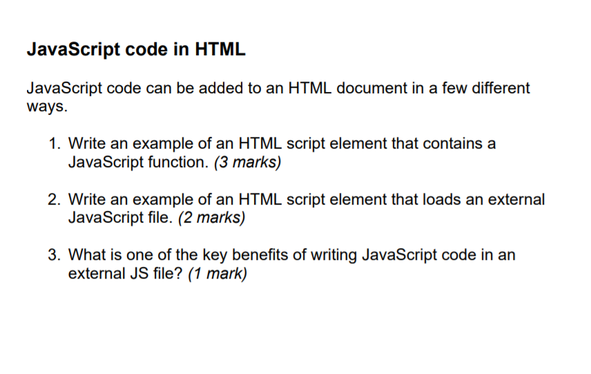30 How To Write Html In Javascript