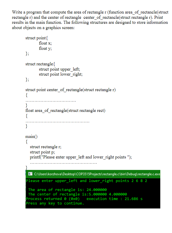 write a javascript program to calculate area of rectangle using function