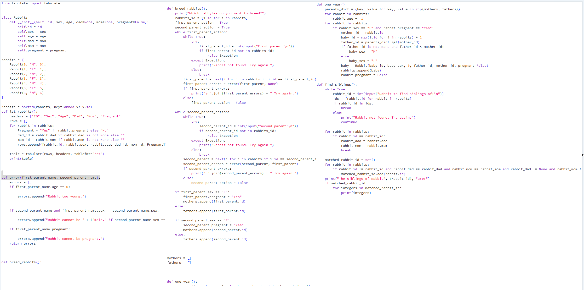 below is the previous work, add new code based on | Chegg.com