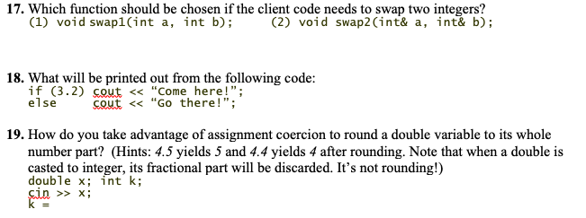 Solved 28. Declare a function fun which takes one string | Chegg.com