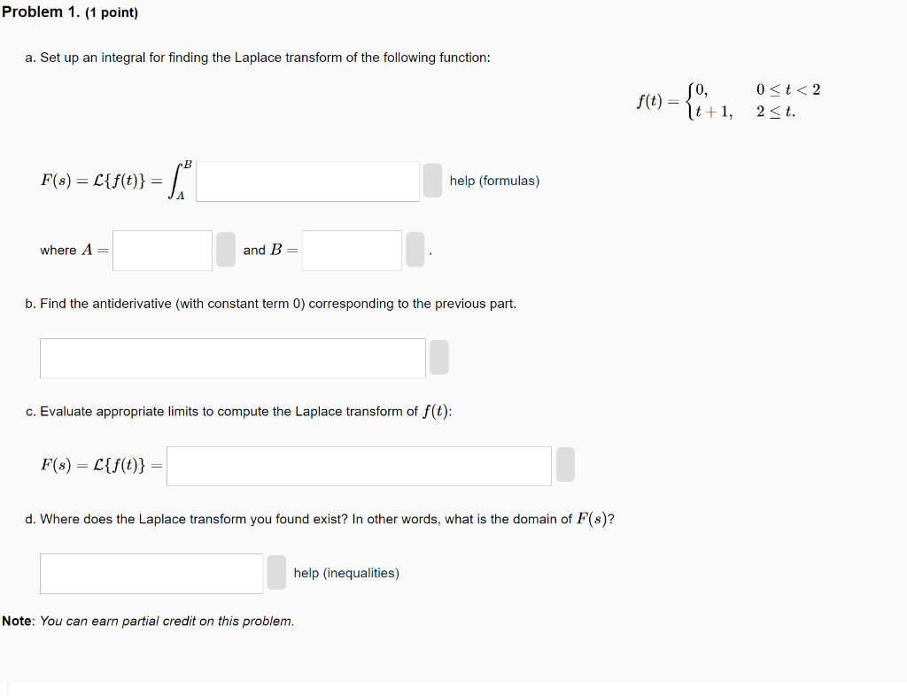 solved-a-set-up-an-integral-for-finding-the-laplace-chegg