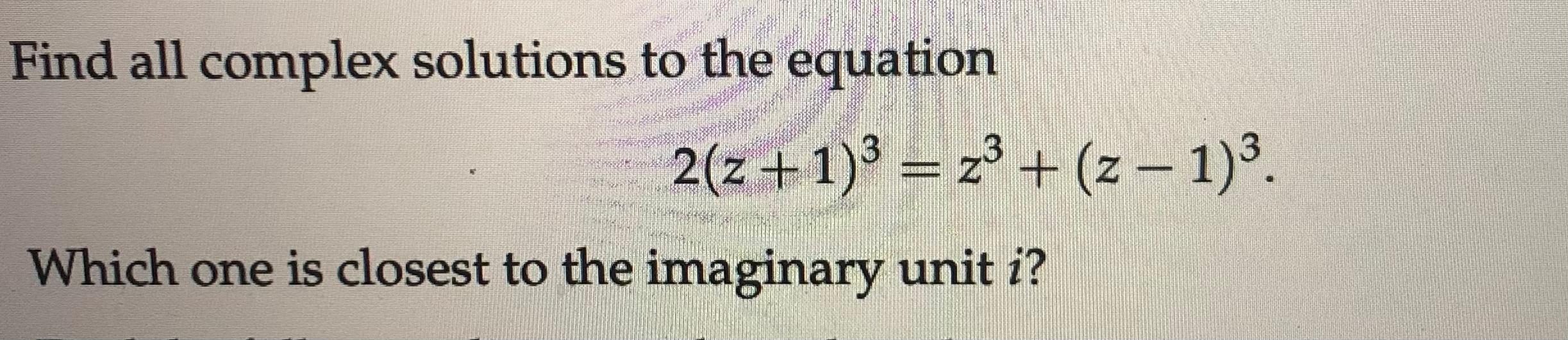 find all complex solutions of 7x 2 3x 3 0