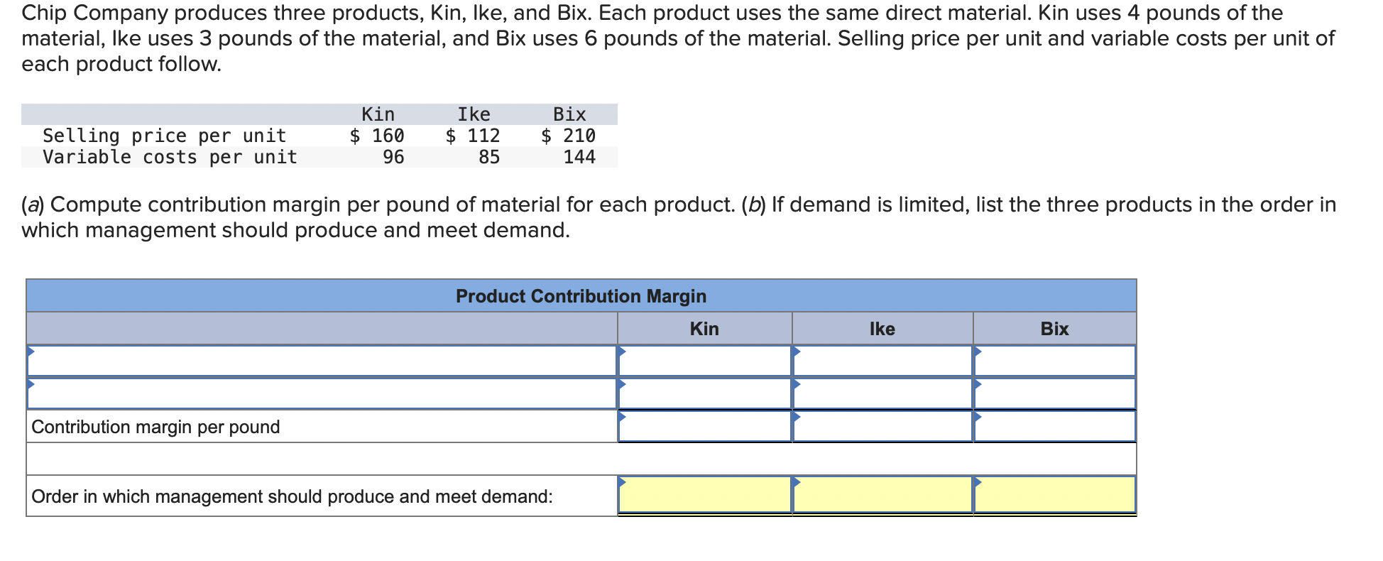 Solved Beto Company Pays $2.50 Per Unit To Buy A Part For | Chegg.com