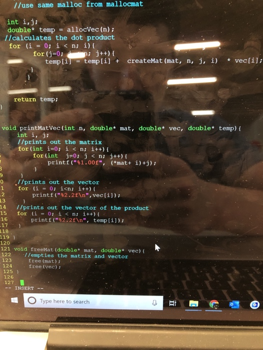 Solved C language. need help fixing my code to meet the | Chegg.com