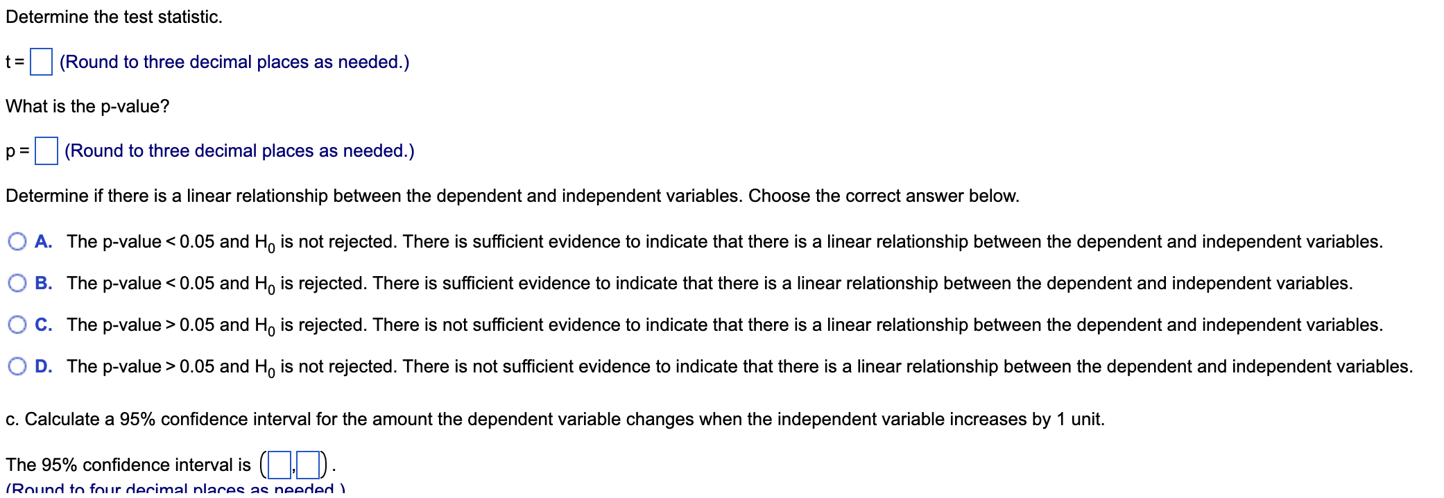 Solved A Regression Analysis From A Sample Of 15 Produced Chegg
