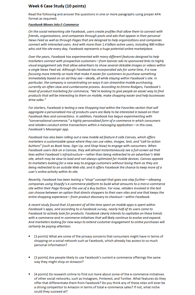 Hmt 310 week 6 case study picture