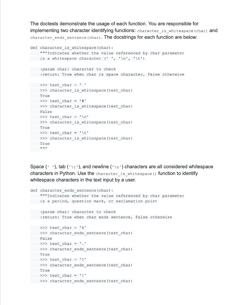 INSTRUCTIONS (Text Analyzer) Restrictions: No Python | Chegg.com