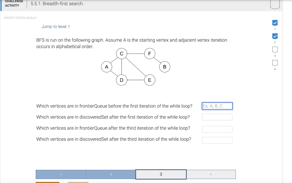 Solved CHALLENGE ACTIVITY 5.5.1: Breadth-first search. | Chegg.com