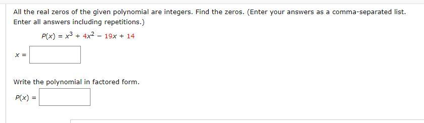 solved-all-the-real-zeros-of-the-given-polynomial-are-chegg