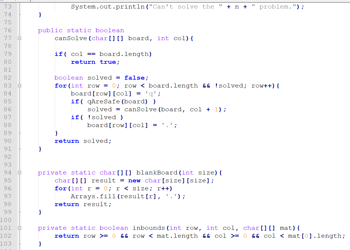 Solved In line 86, the operation that is performed by the | Chegg.com