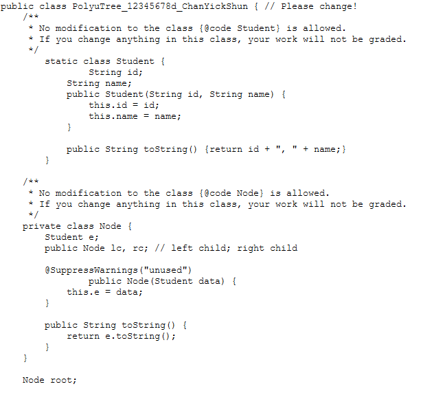 Solved 1. (100 points) Implement a binary search tree to | Chegg.com
