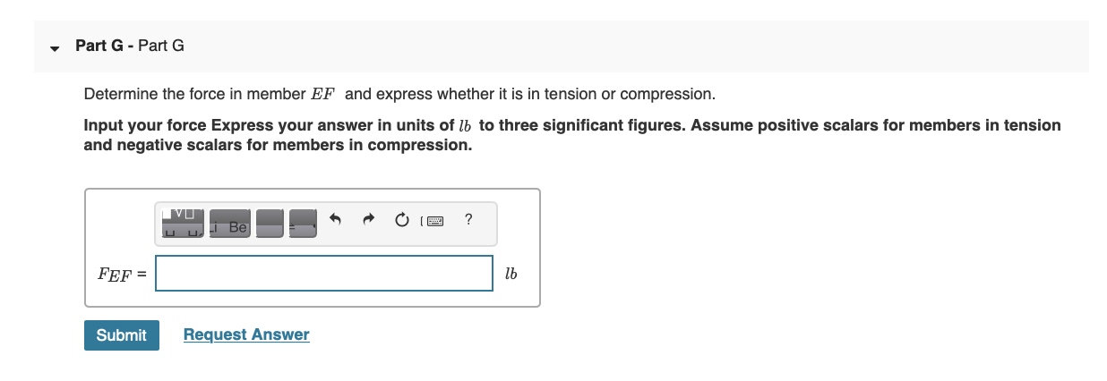Solved The truss structure shown below is subjected to the | Chegg.com