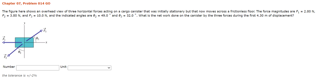 Solved Chapter 07, Problem 014 GO The figure here shows an | Chegg.com
