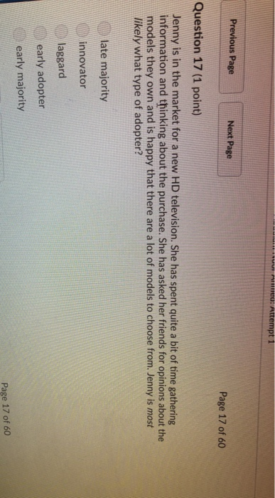 Solved Question 15 (1 point) Which of the following is a | Chegg.com