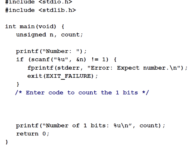 Solved In C langauage, need help with completeing this code. | Chegg.com
