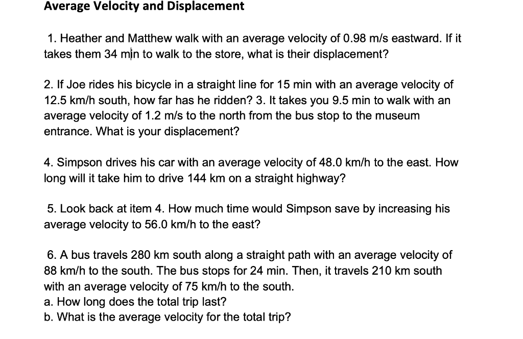 solved-average-velocity-and-displacement-1-heather-and-chegg