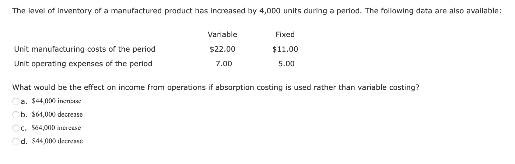 solved-the-level-of-inventory-of-a-manufactured-product-has-chegg