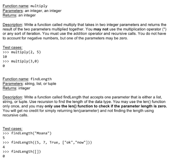 Solved Multiply an integer, an integer an integer Write a | Chegg.com