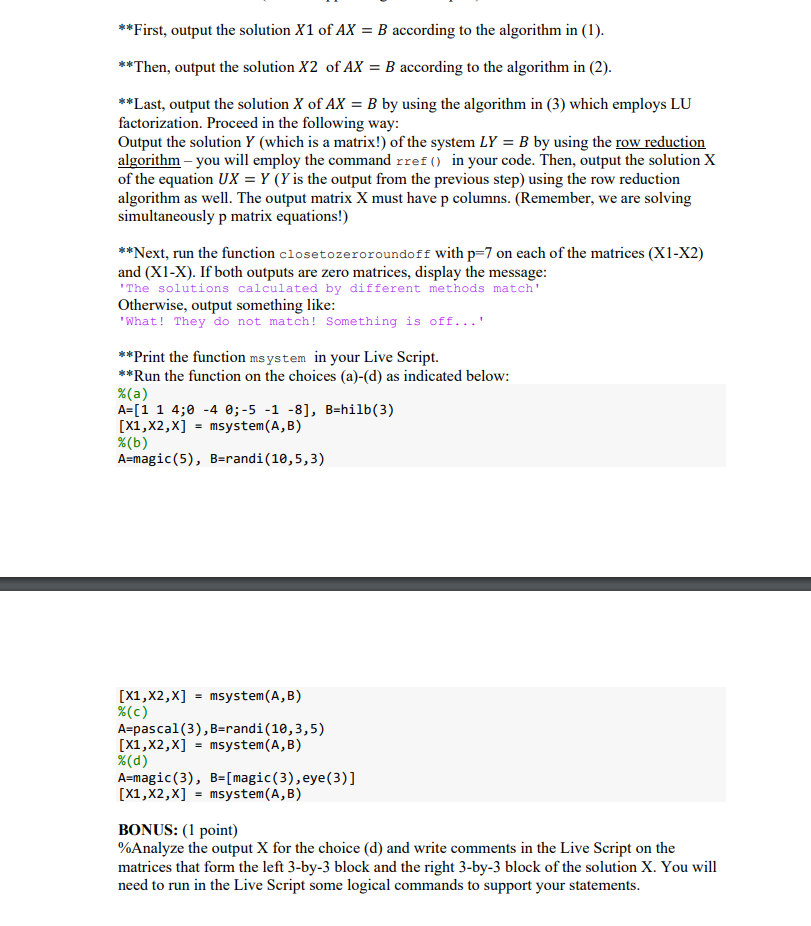 I have parts 2 and 3 for this question. But I do not | Chegg.com