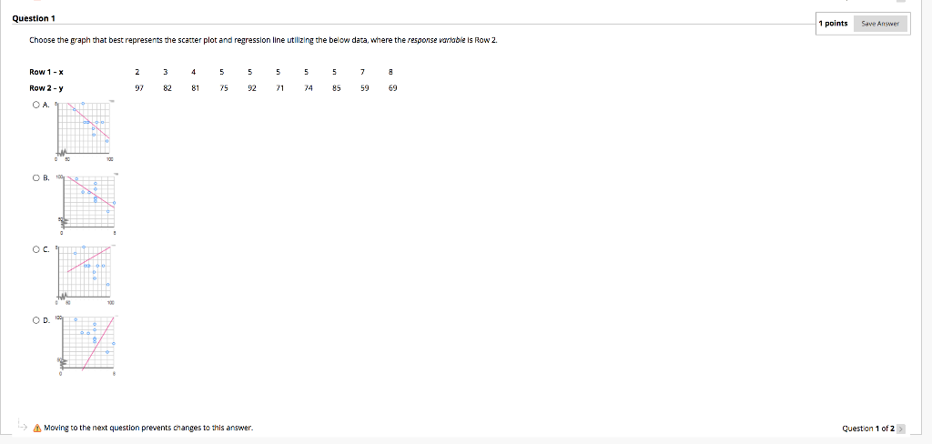 Solved Question 1 points 1 points Save Answer Choose the | Chegg.com