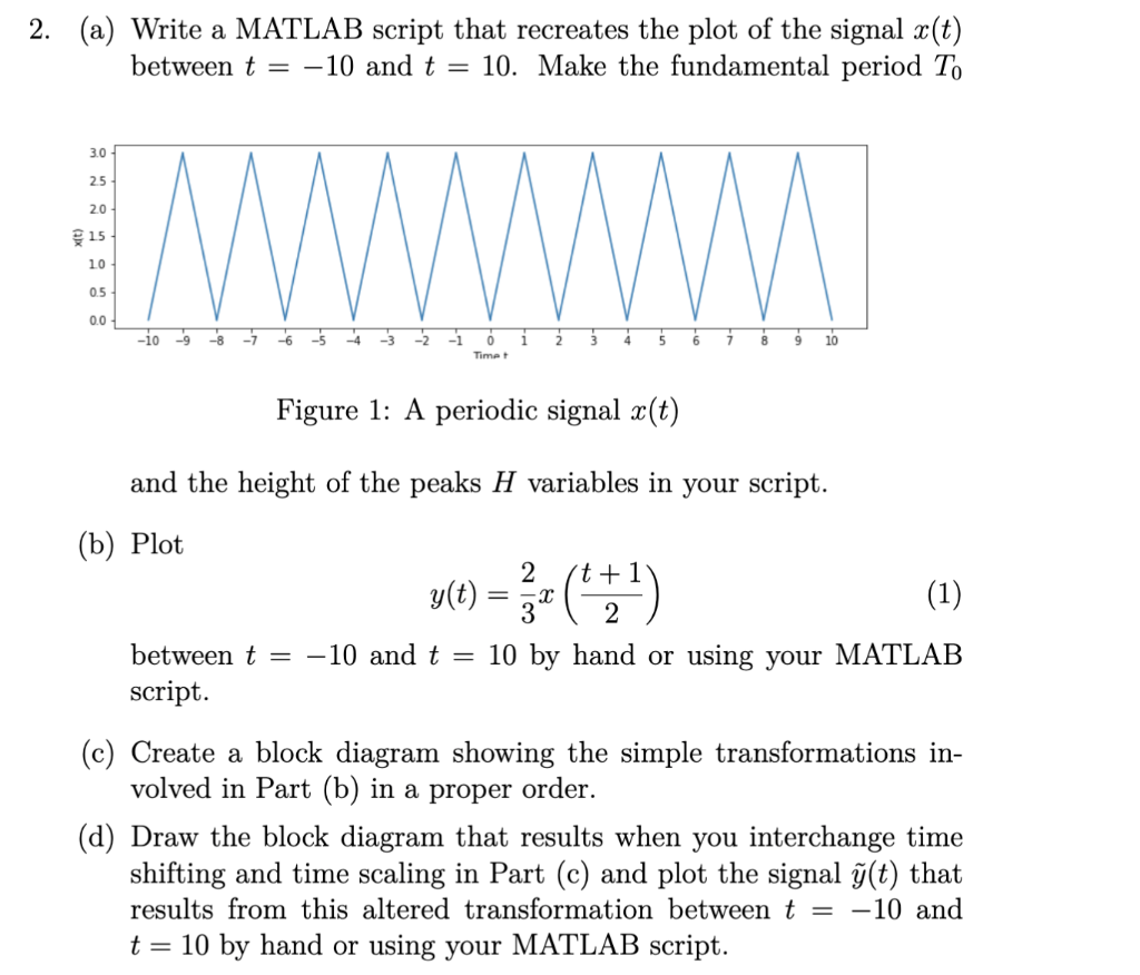 Matlab Graph Scripts Solved 2. (a) Write a MATLAB script that recreates the plot | Chegg.com