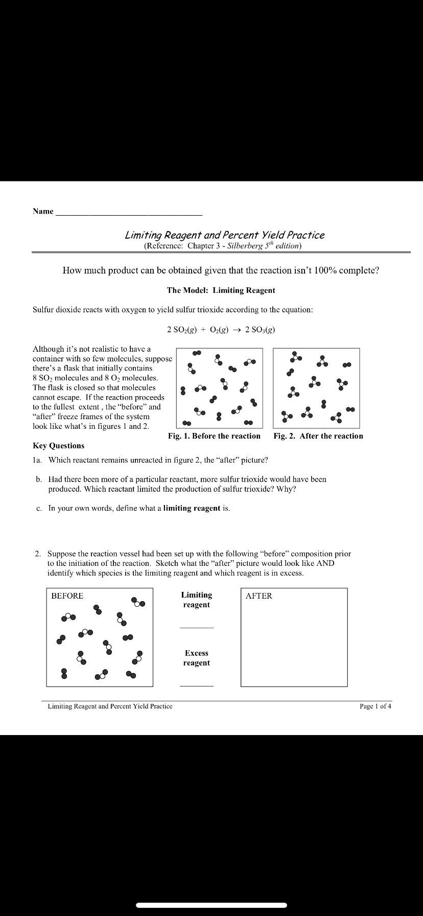 Solved The Model: Using Moles of Limiting Reagent in | Chegg.com