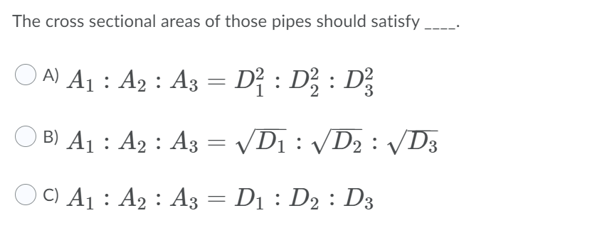 Solved Reservoir A And B Are Connected By Three Pipes Of | Chegg.com