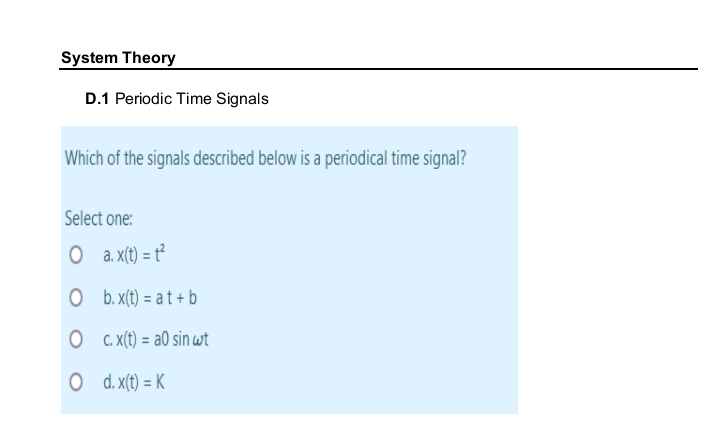 Solved Which of the signals described below is a periodical | Chegg.com
