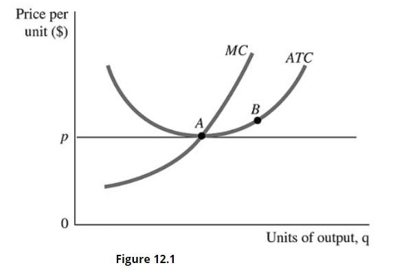 Solved Refer to Figure 12.1. This competitive firm is | Chegg.com