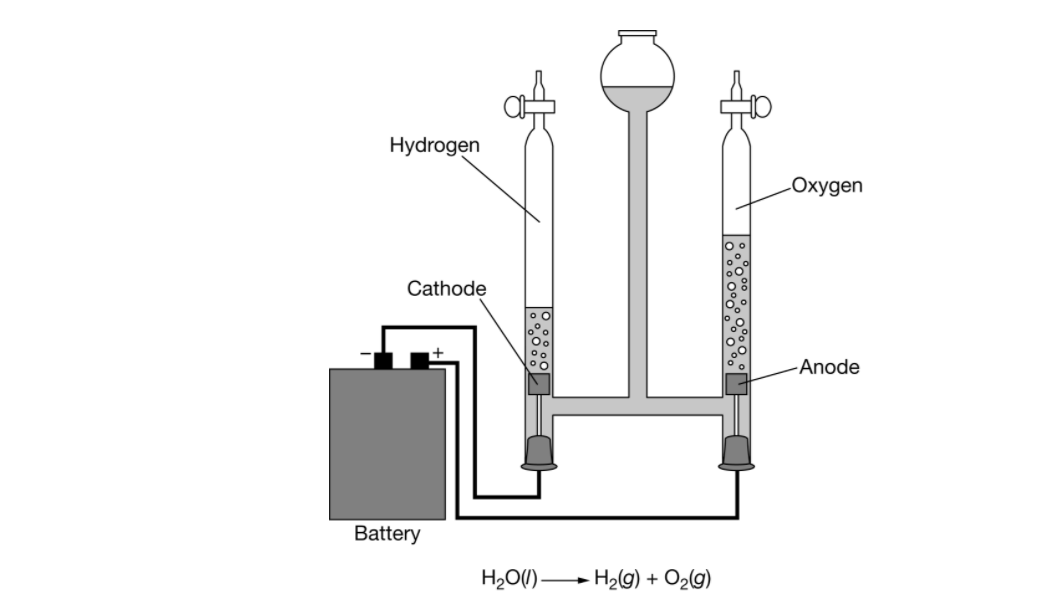 Solved Hydrogen Oxygen Cathode Anode Battery H2011) — H2(g) | Chegg.com
