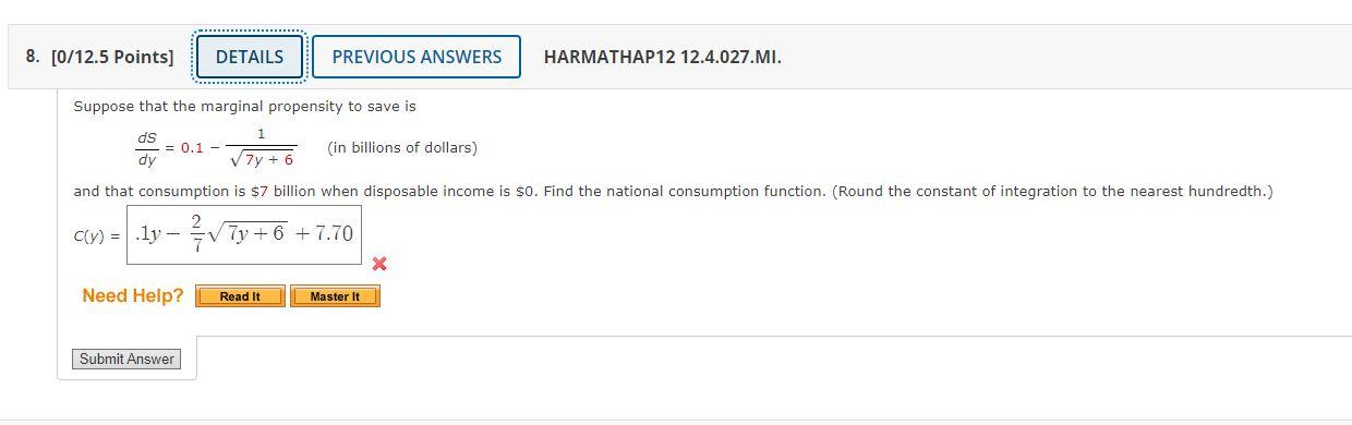 Solved Suppose That The Marginal Propensity To Save Is | Chegg.com