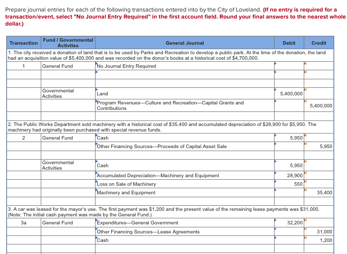 Prepare journal entries for each of the following