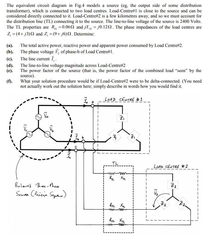 Solved The equivalent circuit diagram in Fig.4 models a | Chegg.com