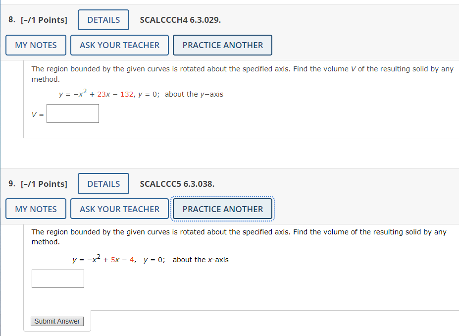 solved-the-region-bounded-by-the-given-curves-is-rotated-chegg