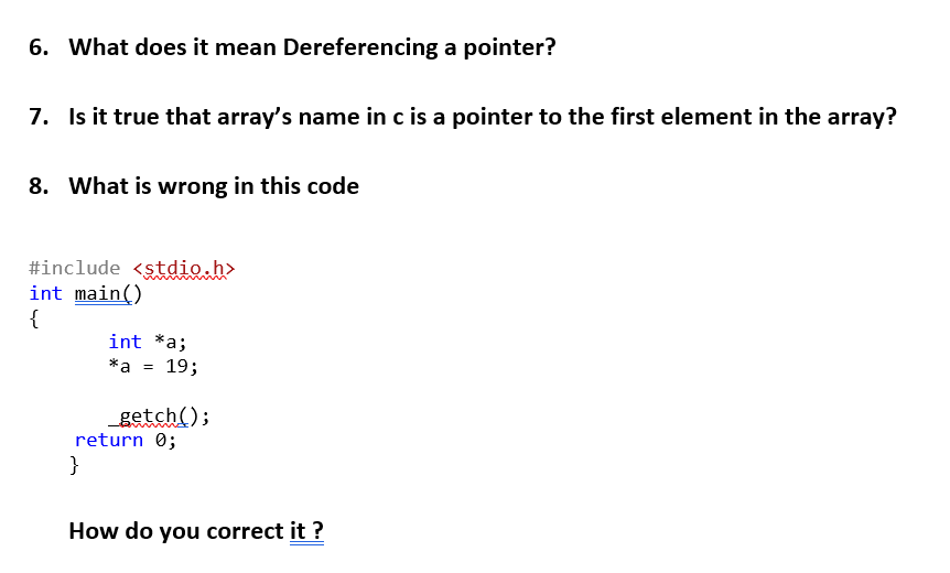 What Is Dereferencing A Pointer