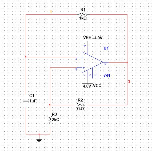 Solved I built a circuit in multisim(shown below), but I | Chegg.com