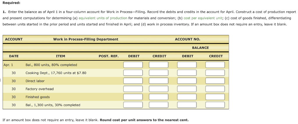 Solved Work in Process Account Data for Two Months; Cost of | Chegg.com
