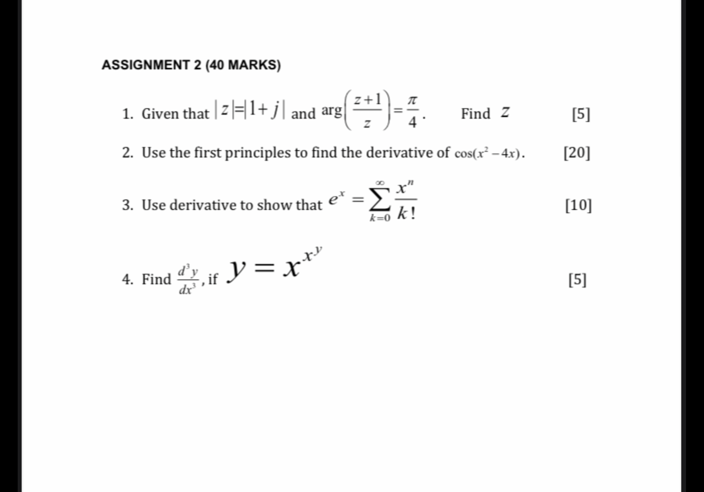 Solved Use The First Principles To Find The Derivative Of Chegg