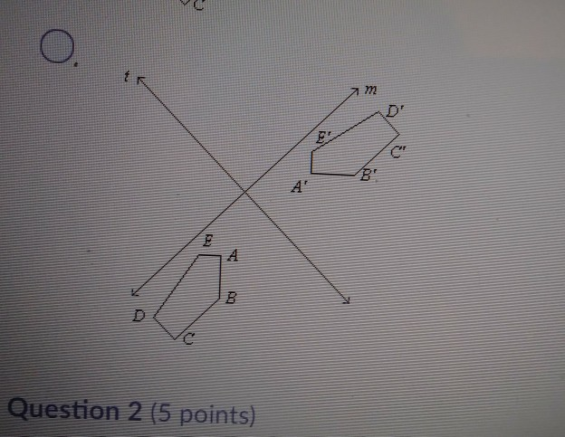Solved Question 1 (5 points) Copy each figure. Use a | Chegg.com