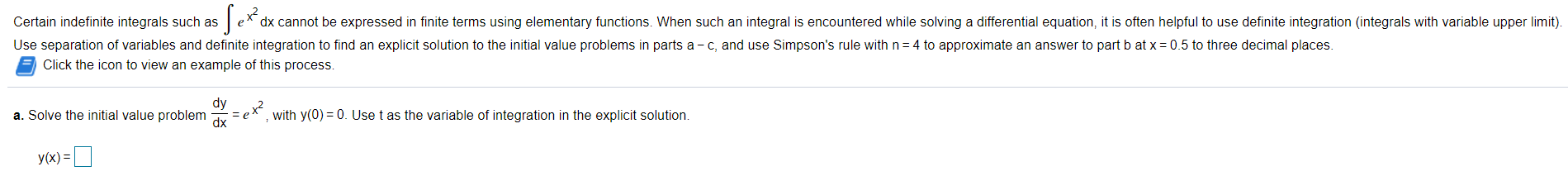 Solved ſex Certain Indefinite Integrals Such As Dx Cannot 9005