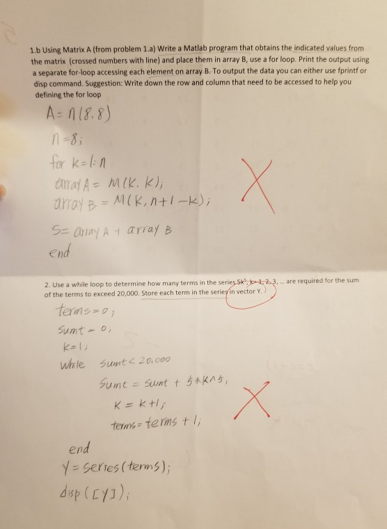 Solved 1.a Write nested for loops to count the number of | Chegg.com